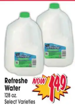 Jewel-Osco Refreshe Water offer