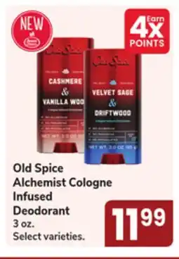 Jewel-Osco Old Spice Alchemist Cologne Infused Deodorant offer