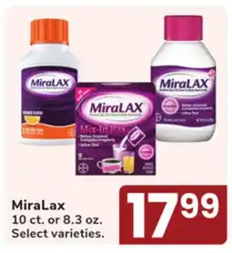 Jewel-Osco MiraLax offer