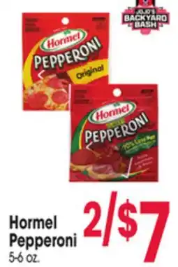 Jewel-Osco Hormel Pepperoni offer