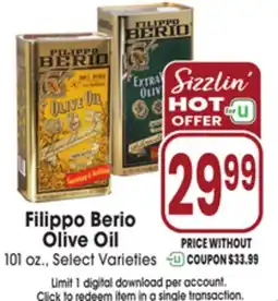 Jewel-Osco Filippo Berio Olive Oil offer