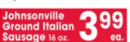 Jewel-Osco Johnsonville Ground Italian Sausage offer