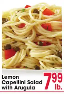 Jewel-Osco Lemon Capellini Salad with Arugula offer