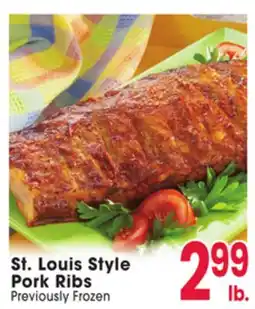 Jewel-Osco St. Louis Style Pork Ribs offer