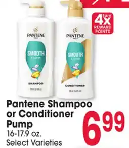 Jewel-Osco Pantene Shampoo or Conditioner Pump offer