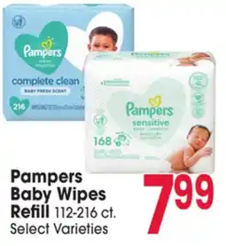 Jewel-Osco Pampers Baby Wipes Refill offer