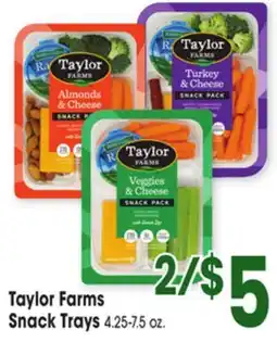 Jewel-Osco Taylor Farms Snack Trays offer