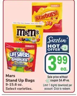 Jewel-Osco Mars Stand Up Bags offer
