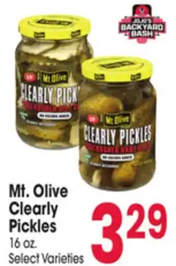 Jewel-Osco Mt. Olive Clearly Pickles offer