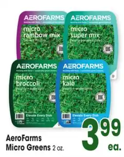 Jewel-Osco AeroFarms Micro Greens offer
