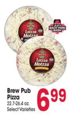 Jewel-Osco Brew Pub Pizza offer
