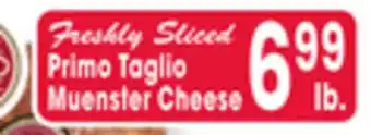 Jewel-Osco Primo Taglio Muenster Cheese offer