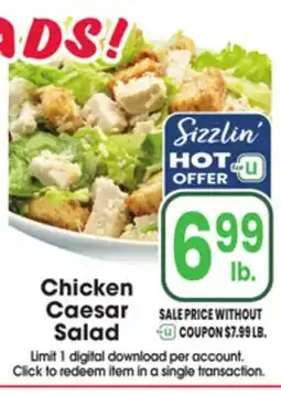 Jewel-Osco Chicken Caesar Salad offer