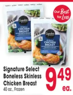 Jewel-Osco Signature Select Boneless Skinless Chicken Breast offer