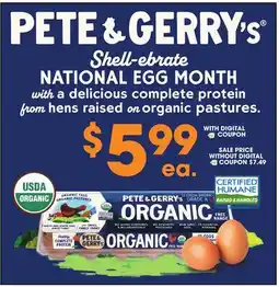 Jewel-Osco PETE & GERRY'S offer