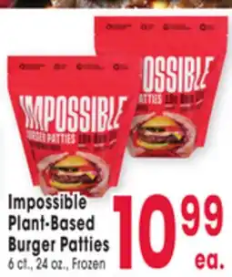 Jewel-Osco Impossible Plant-Based Burger Patties offer