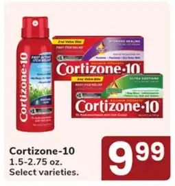 Jewel-Osco Cortizone-10 offer