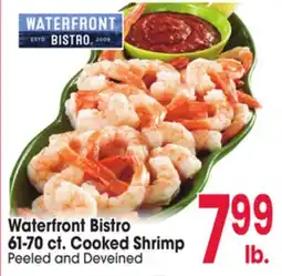 Jewel-Osco Waterfront Bistro 61-70 ct. Cooked Shrimp offer