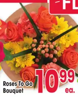Jewel-Osco Roses To Go Bouquet offer