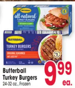 Jewel-Osco Butterball Turkey Burgers offer
