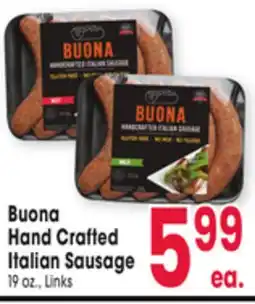 Jewel-Osco Buona Hand Crafted Italian Sausage offer