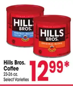 Jewel-Osco Hills Bros. Coffee offer