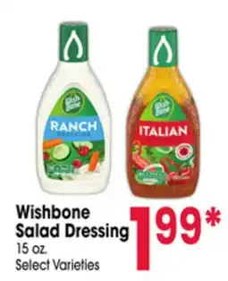 Jewel-Osco Wishbone Salad Dressing offer