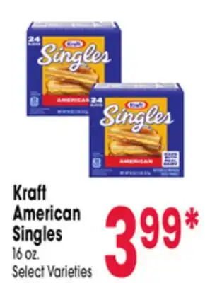 Jewel-Osco Kraft American Singles offer