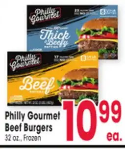 Jewel-Osco Philly Gourmet Beef Burgers offer