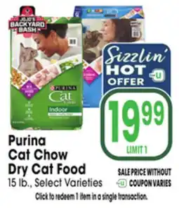 Jewel-Osco Purina Cat Chow Dry Cat Food offer
