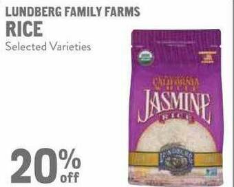 New Seasons Market Lundberg Family Farms Rice offer