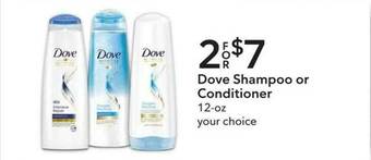Publix Dove Shampoo Or Conditioner offer