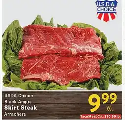 Rio Valley Market USDA Choice Black Angus Skirt Steak offer