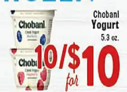Rio Valley Market Chobani Yogurt offer