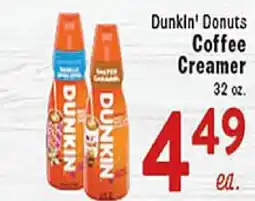 Rio Valley Market Dunkin' Donuts Coffee Creamer offer