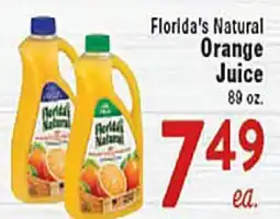 Rio Valley Market Florida's Natural Orange Juice offer
