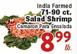 Rio Valley Market India Farmed 71-90 ct. Salad Shrimp offer