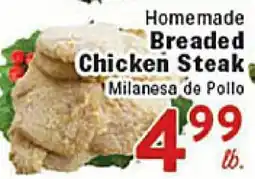 Rio Valley Market Homemade Breaded Chicken Steak offer