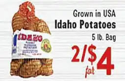 Rio Valley Market Idaho Potatoes offer