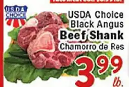 Rio Valley Market USDA Choice Black Angus Beef Shank offer