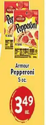 Rio Valley Market Armour Pepperoni offer