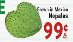 Rio Valley Market Nopales offer