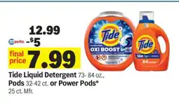 Meijer Tide Liquid Detergent offer