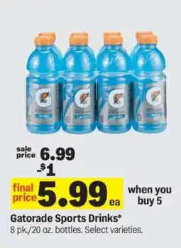 Meijer Gatorade Sports Drinks offer
