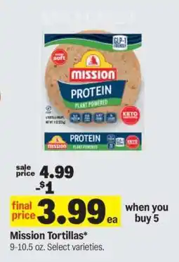 Meijer Mission Tortillas offer