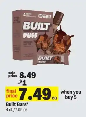 Meijer Built Bars offer