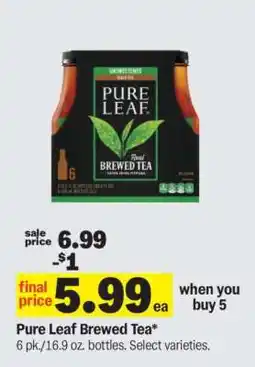 Meijer Pure Leaf Brewed Tea offer