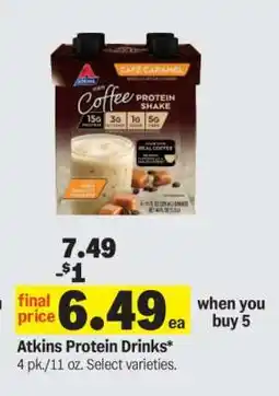 Meijer Atkins Protein Drinks offer