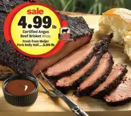Meijer Certified Angus Beef Brisket Whole offer