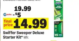 Meijer Swiffer Sweeper Deluxe Starter Kit* Mfr offer